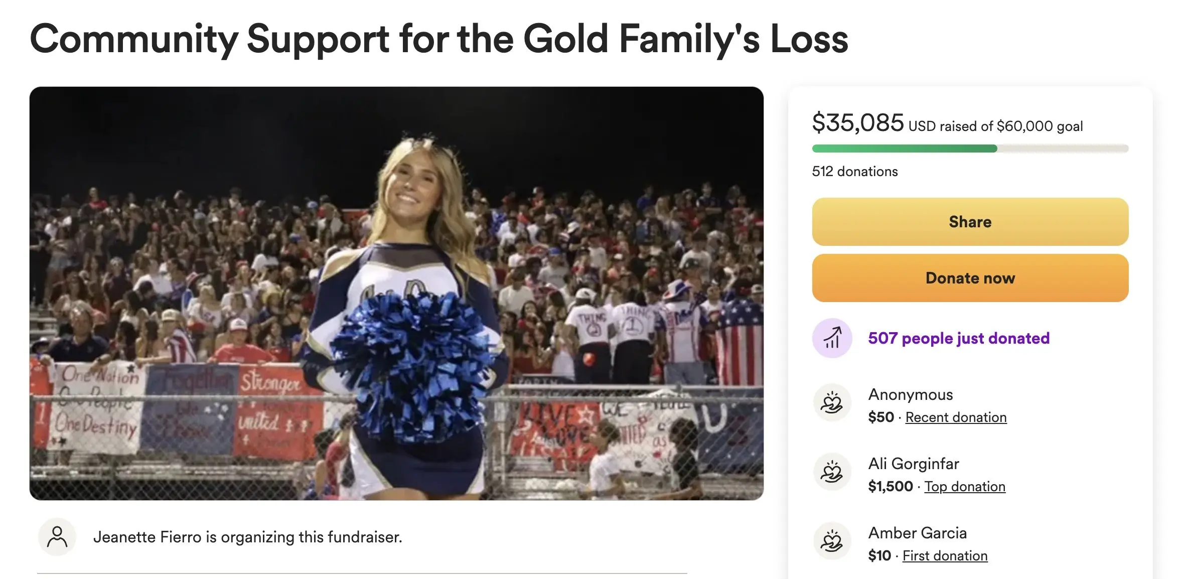 Credit: GoFundMe