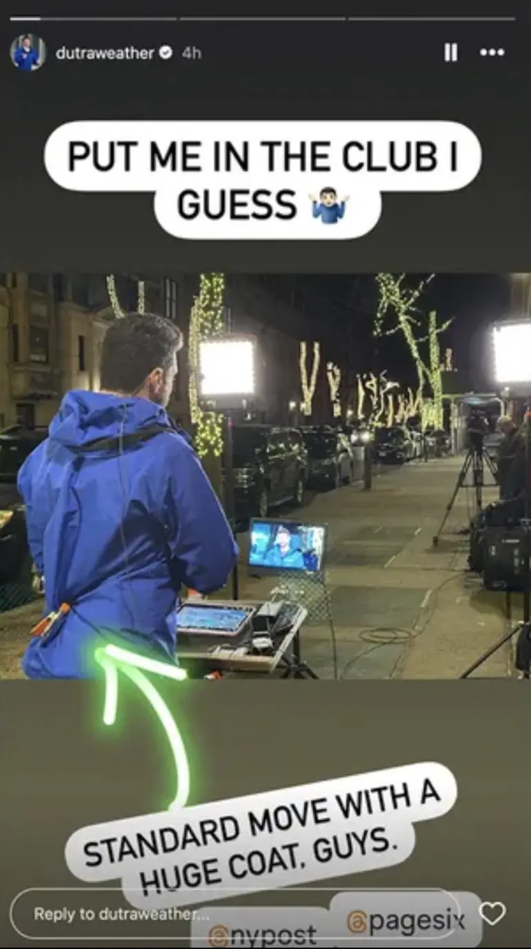 Muir has had support from other media personalities. Credit: Instagram/Greg Dutra 