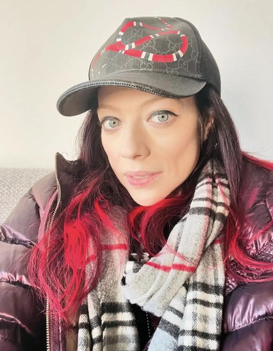 A selfie shared by Michelle back in January. Credit: Instragram/michelletrachtenberg