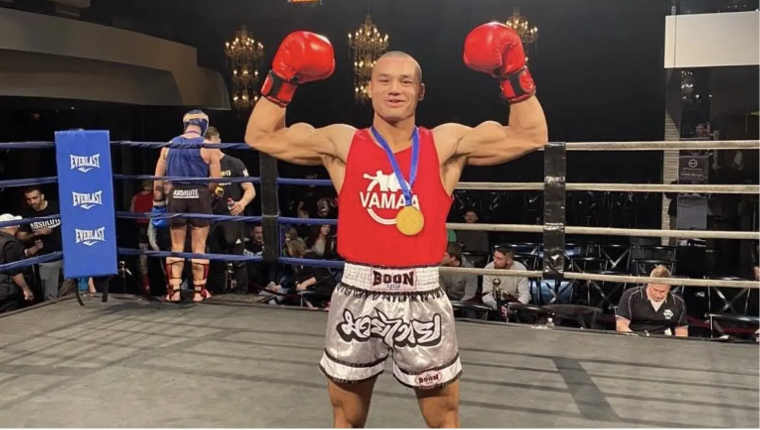 He completed his last fight despite his organs already beginning to fail. Credit: GoFundMe