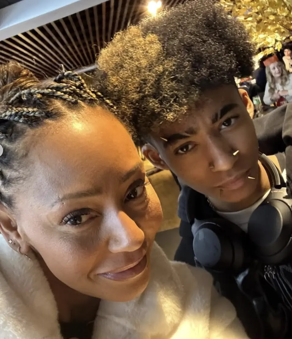 Mel B with her child, Angel Brown. Credit: Mel B / Instagram
