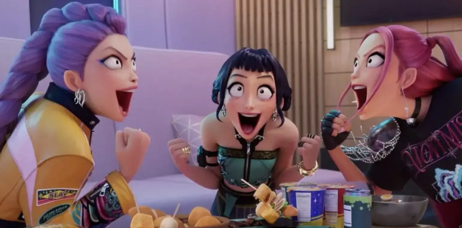 KPop Demon Hunters is Netflix's most watched movie. Credit: Netflix