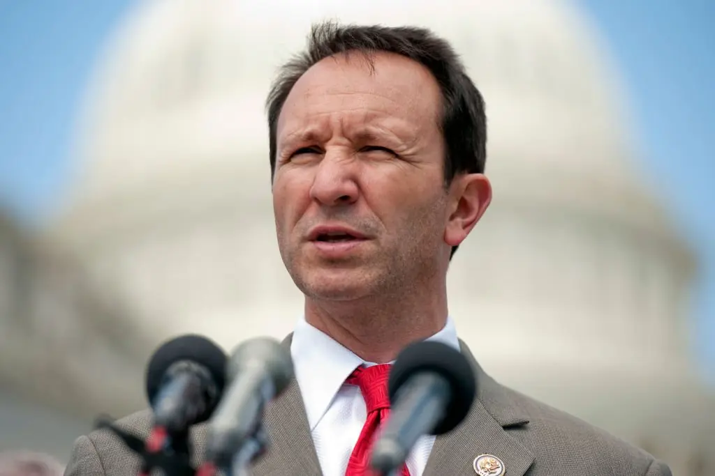 Jeff Landry appears unmoved by the threat of legal action. Credit: Tom Williams/Getty