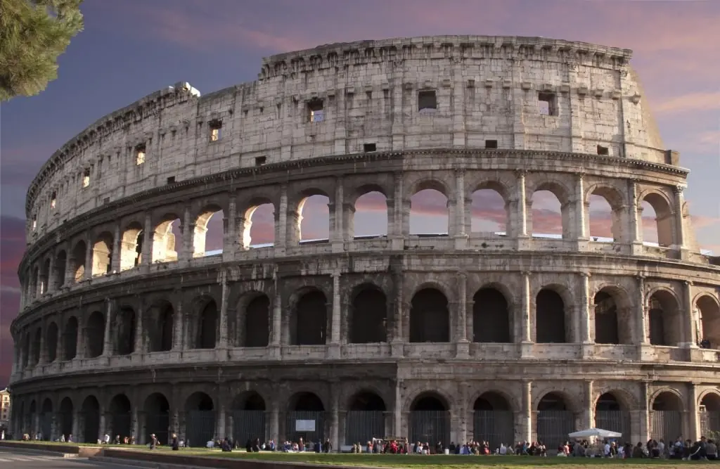 I cannot wait to see more battles set in the Colosseum. Credit: Santi Visalli/Getty