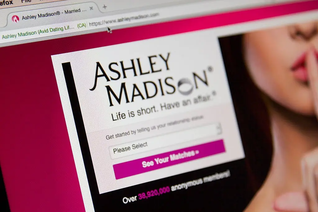Ashley Madison was set up to help people have an affair. Credit: NurPhoto/Getty