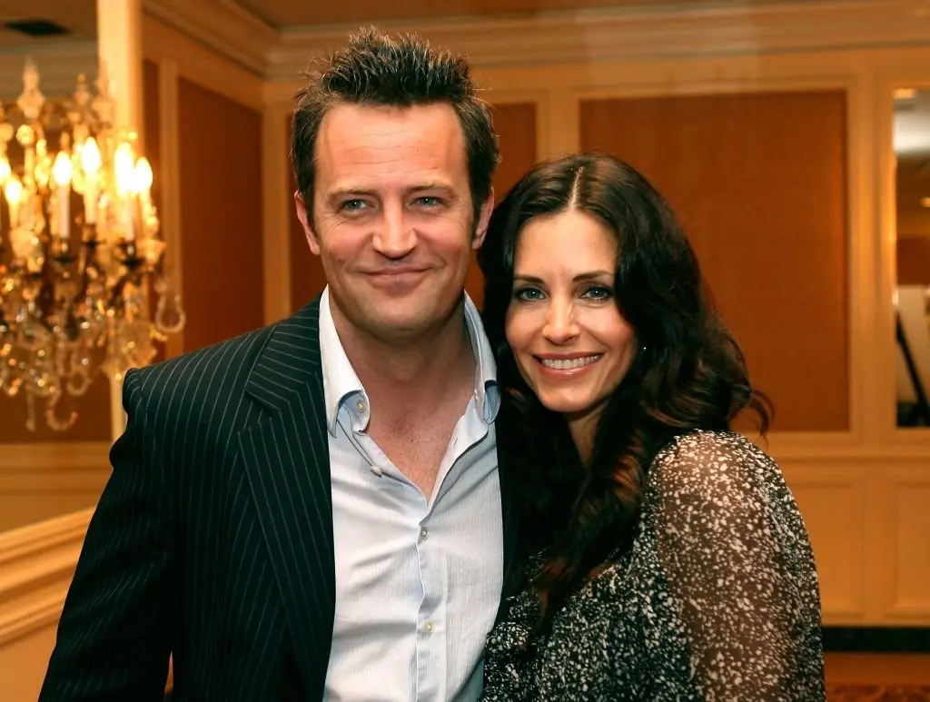 Courteney Cox and Matthew Perry had a close friendship across the decades. Credit: Kevin Winter/Getty Images for AFI