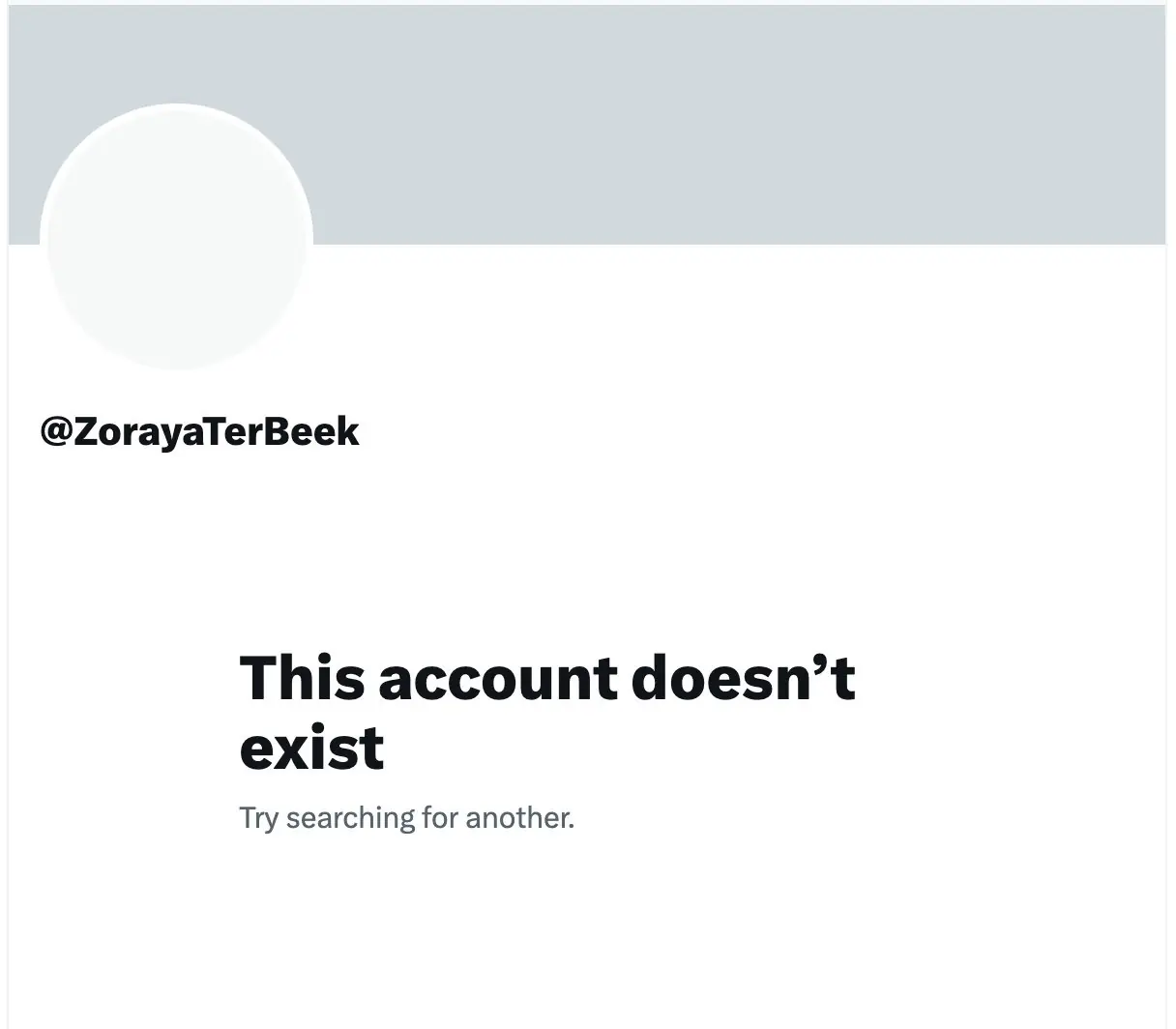 Zoraya was forced to delete her social media accounts due to the backlash. Credit: Twitter