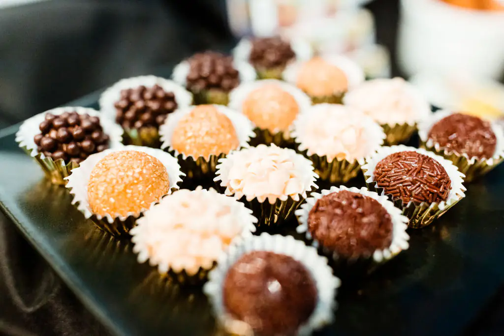 Brazilian dessert brigadeiros. Credit: Greg Doherty / Getty