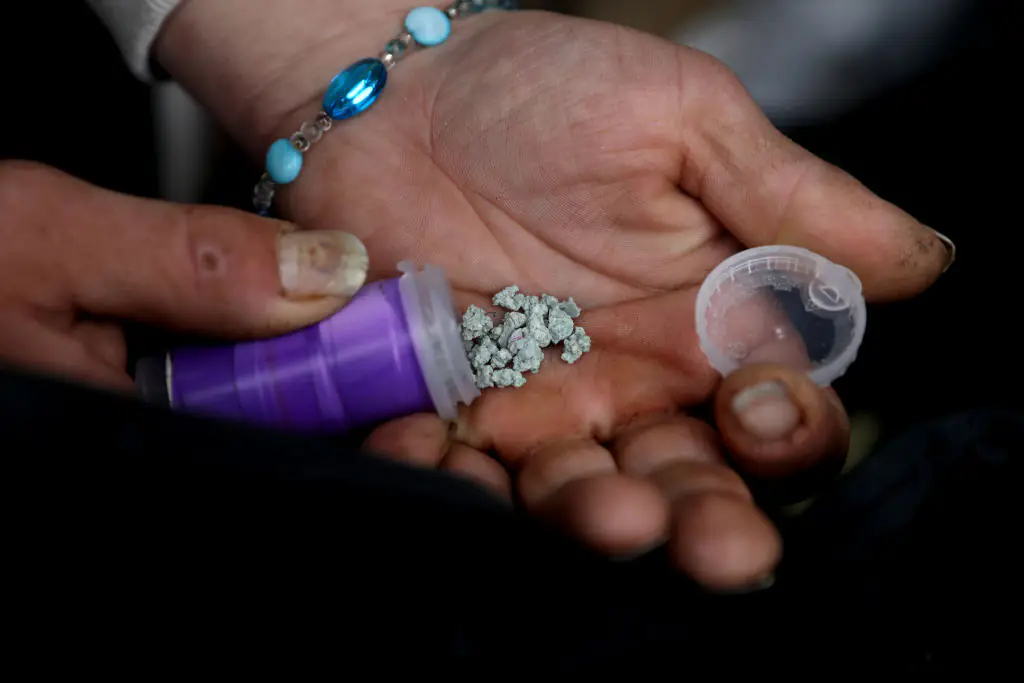 Fentanyl a hugely potent drug responsible for many accidental deaths. Credit: Gary Coronado / Los Angeles Times via Getty Images