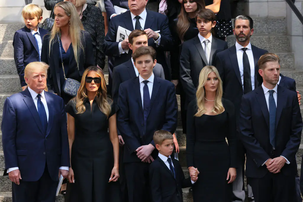 Trump's family has defended him. Credit: Michael M. Santiago / Getty