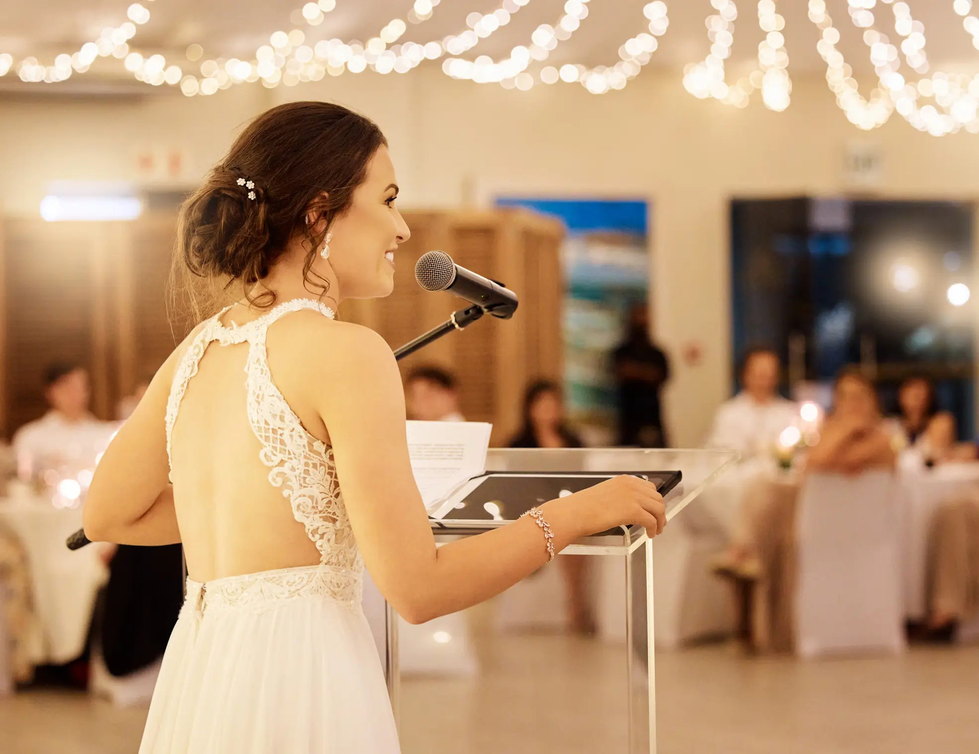The speech involved a cruel joke towards the bride's sister. Credit: Kobus Louw/Getty