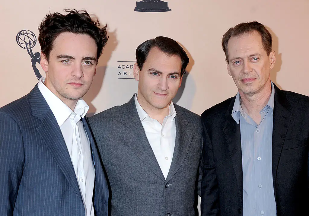 Buscemi's co-star Michael Stuhlbarg (middle) was also attacked in NYC. Credit: Gregg DeGuire / Getty