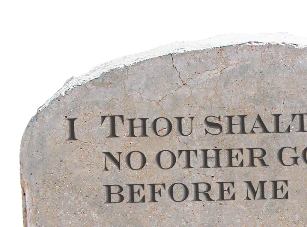 The law states that the 10 commandments must be visible in classrooms. Credit: duckycards/Getty