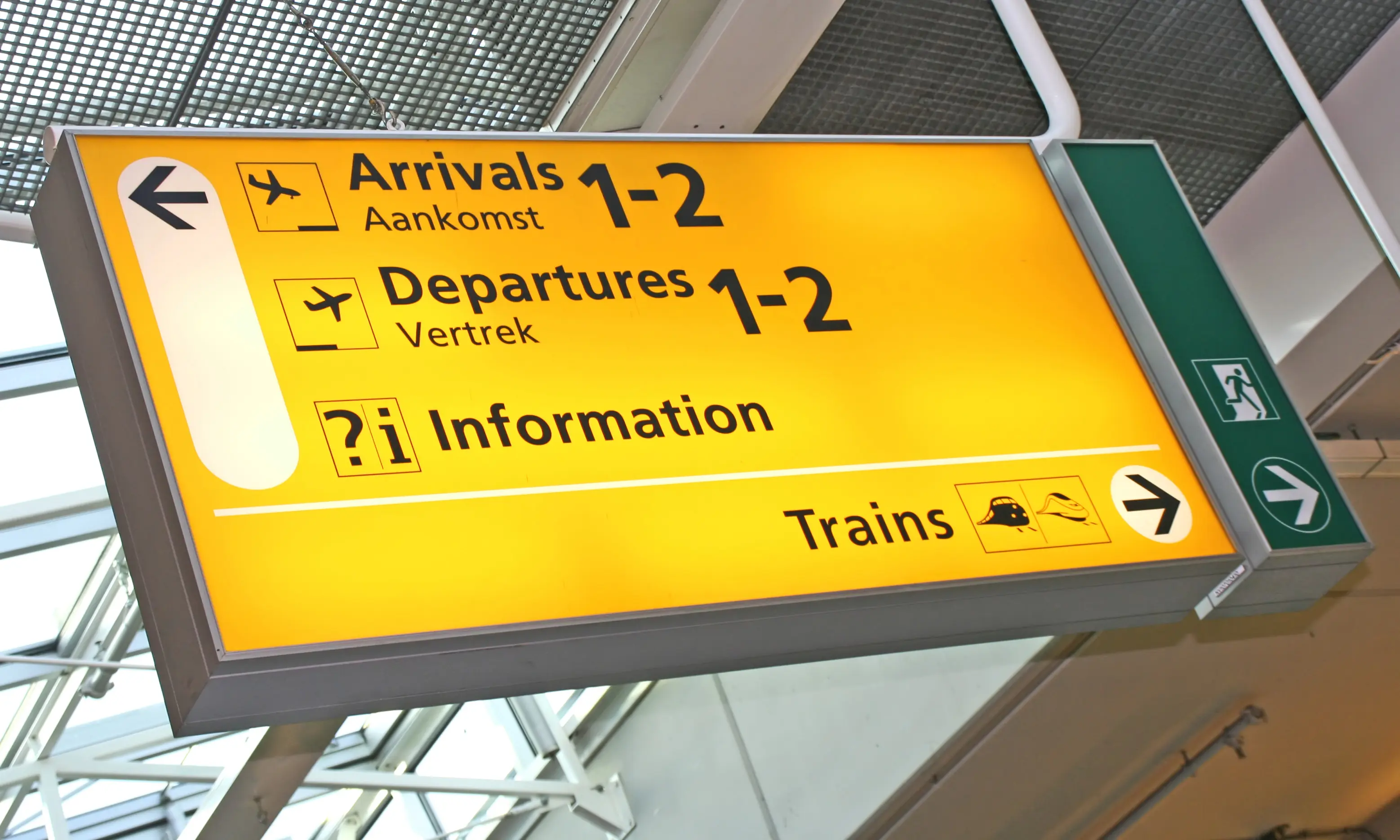 The heartbreaking took place at Amsterdam's Schiphol Airport. Credit: Lya_Cattel / Getty