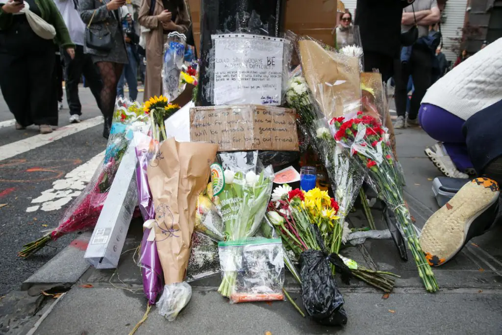 Fans paid tribute to the late Friends star. Credit: MEGA / Getty