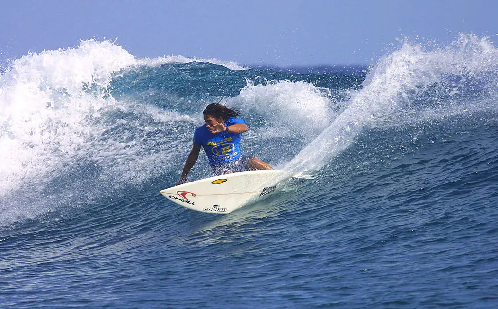 Tamayo Perry was an experienced surfer, instructor, and lifeguard. Credit: Steve Robertson/ Getty Images
