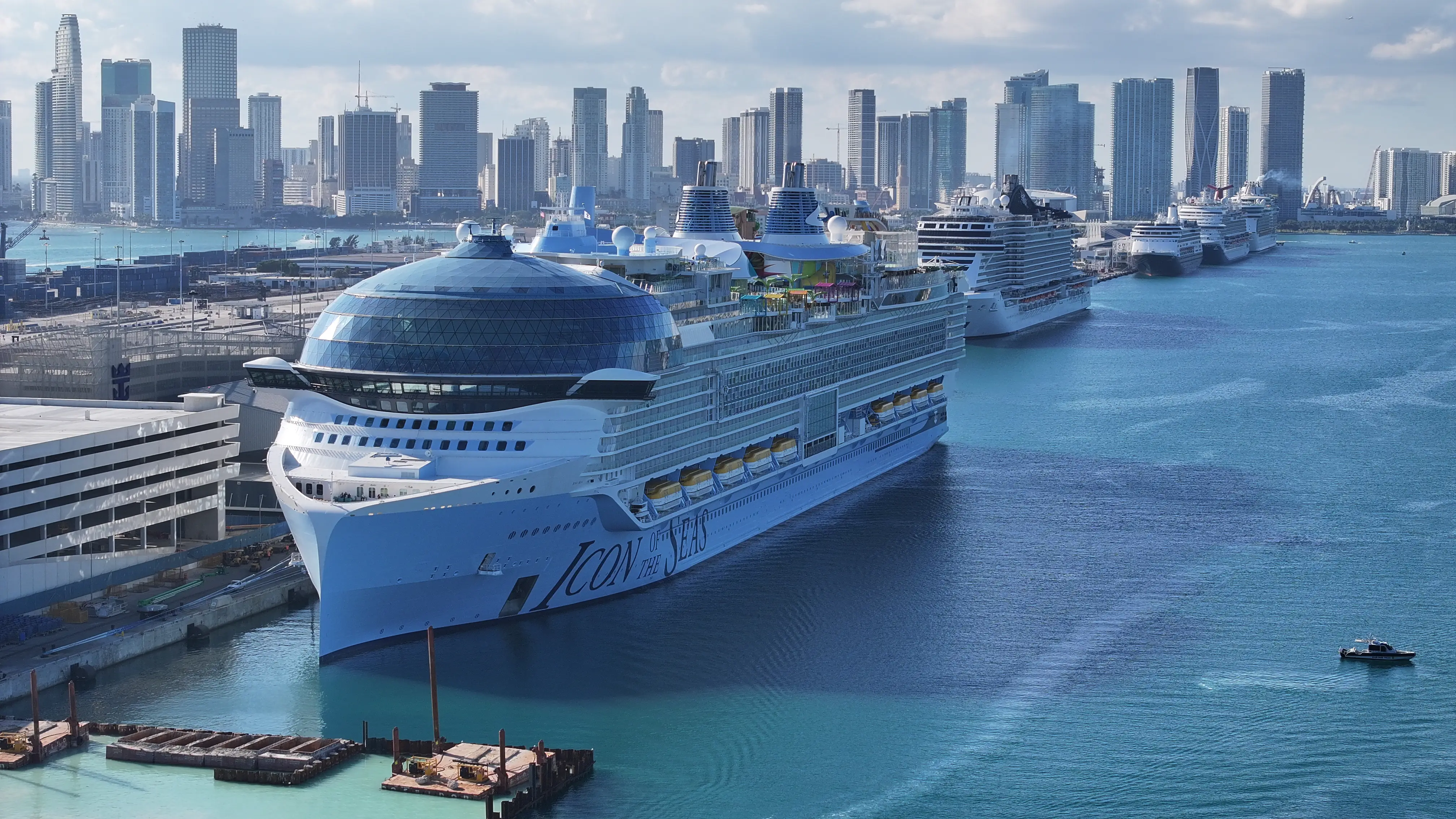 Passenger describes 'dystopian' atmosphere after man went overboard the world's largest cruise ship