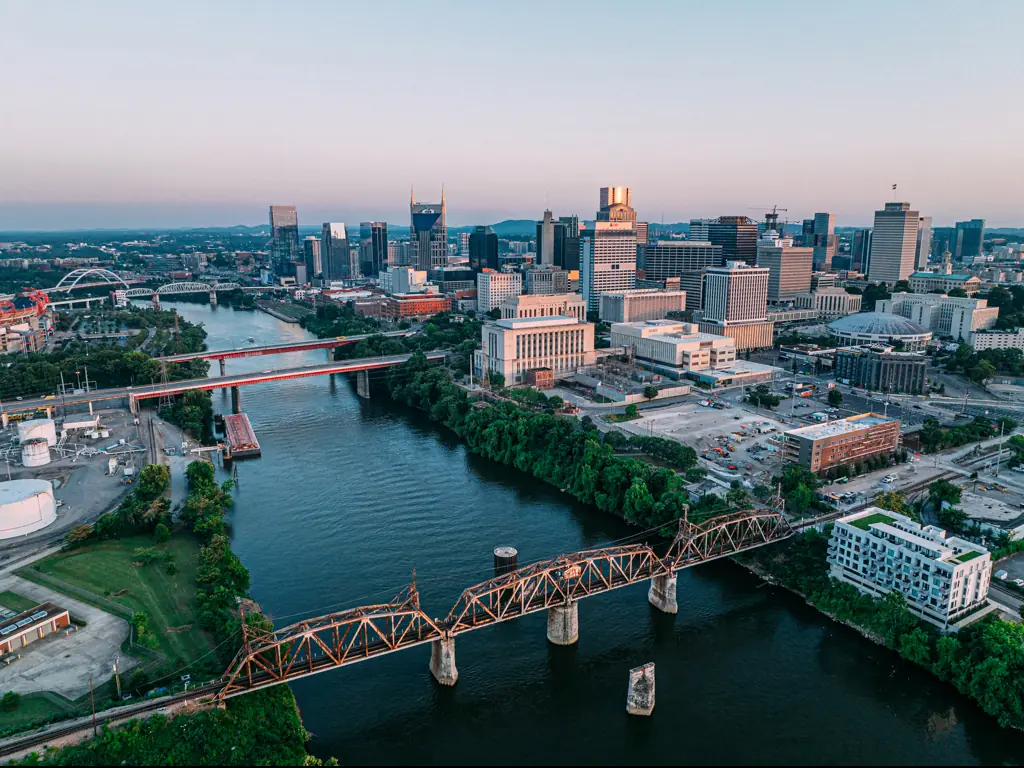 Strain's body was recovered from the Cumberland River. Credit: Jeremy Poland / Getty
