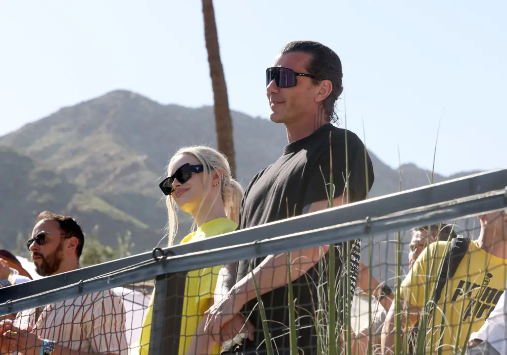 Xhoana X and Gavin Rossdale at the 20th Annual Desert Smash. Credit: Randy Shropshire / Getty