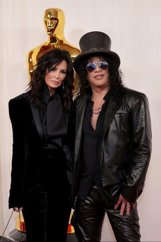 Slash and his partner Meegan Hodges announced the heartbreaking news on Monday. Credit: Aliah Anderson / Getty