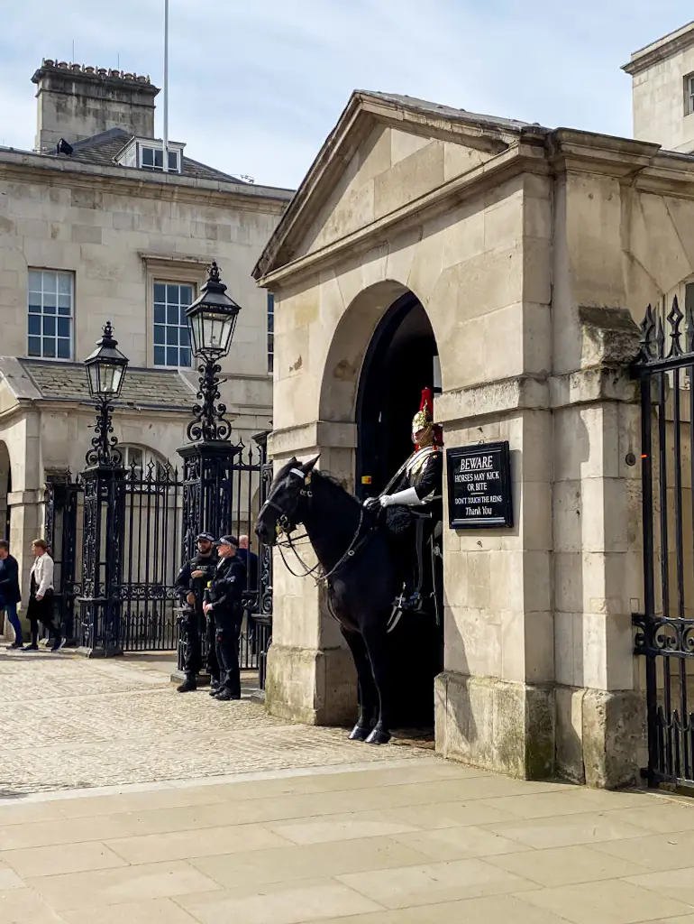 The King's Guard have been part of British tourism for decades. Credit: Mairo Cinquetti/SOPA Images/LightRocket/Getty