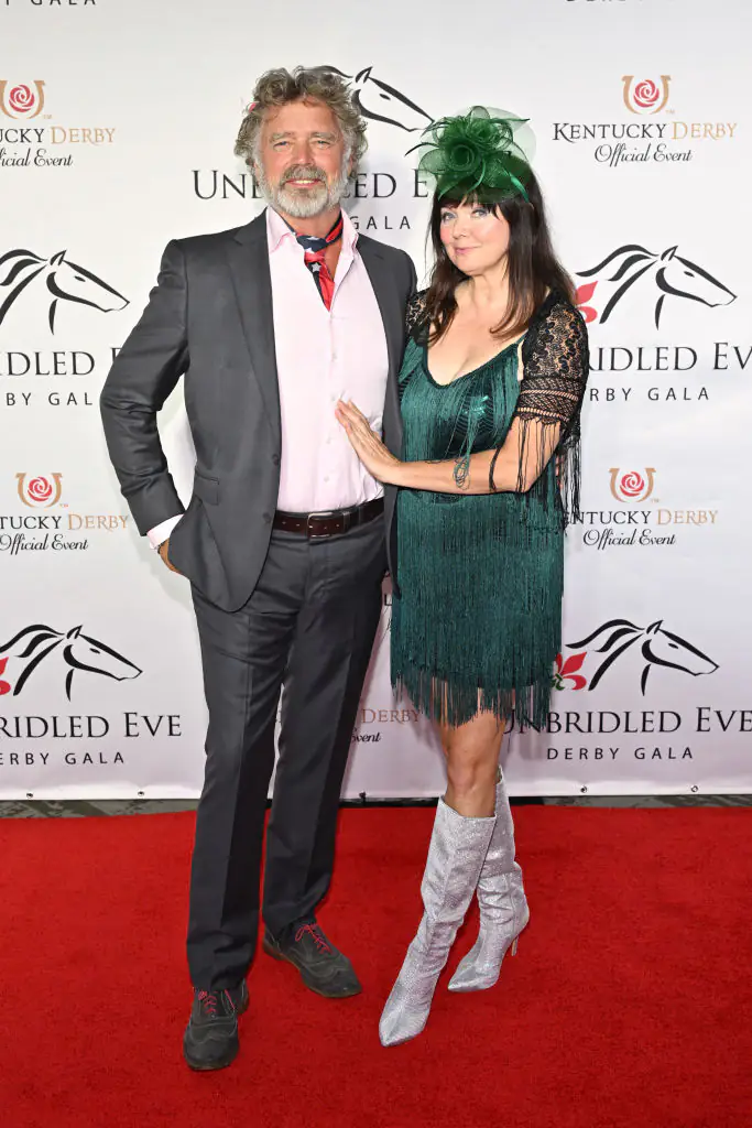 Dee Dee Sorvino and John Schneider got married on July 23, 2024. Credit: Daniel Boczarski / Getty