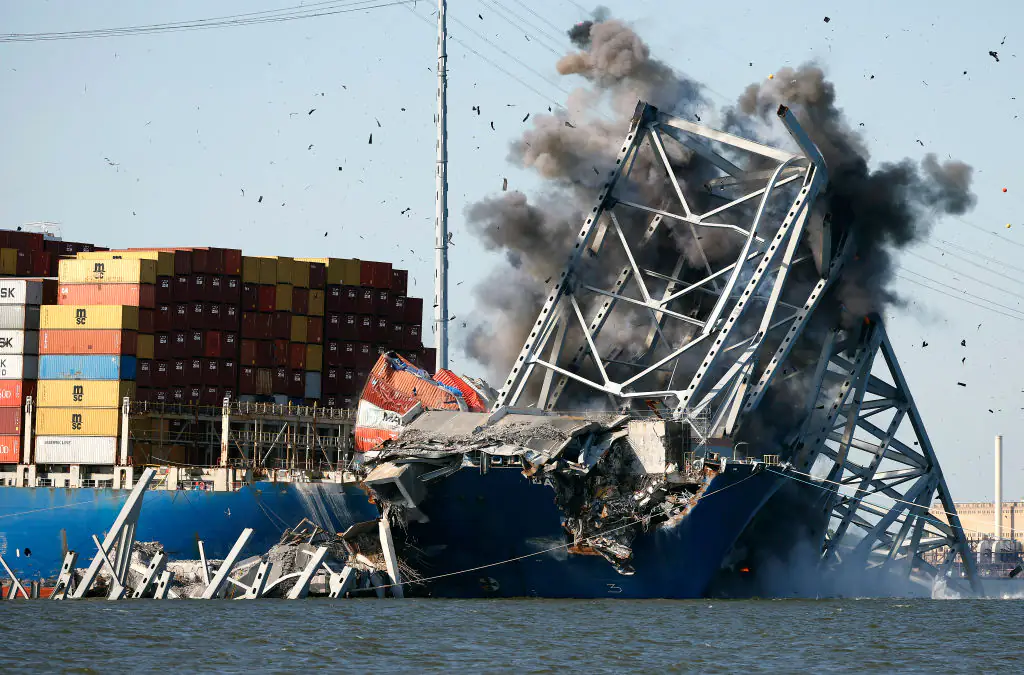 More than 20 crew members still trapped on cargo ship 7 weeks after Baltimore bridge collapse