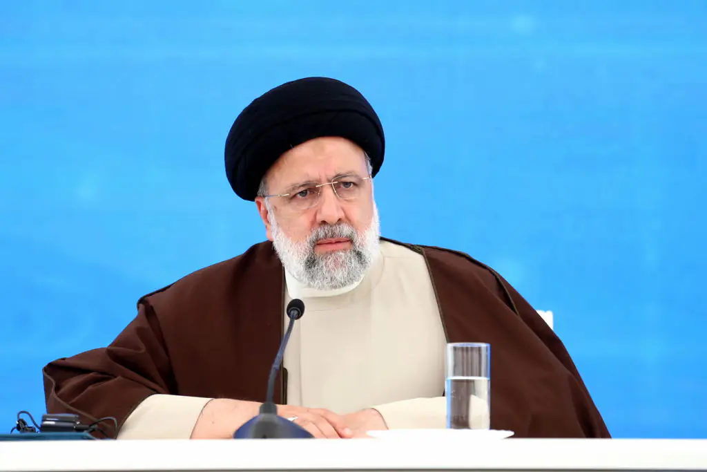 Raisi was killed in a helicopter crash. Credit: Office of the President of the Islamic Republic of Iran via Getty