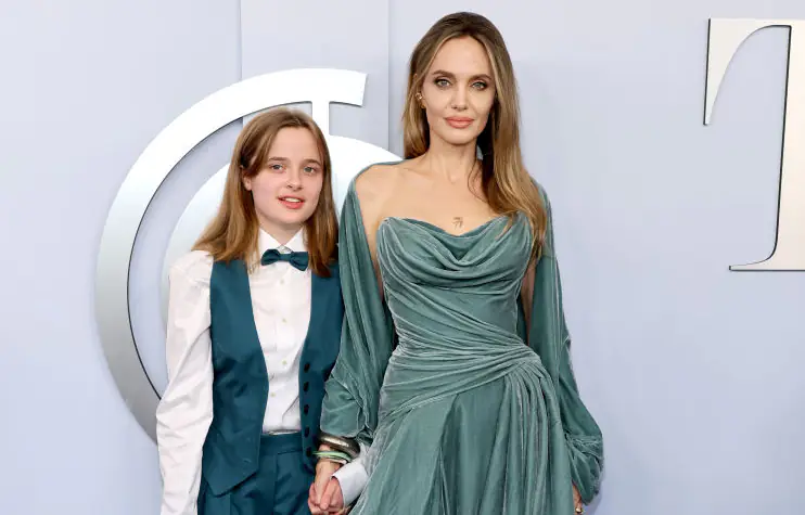 Angelina Jolie and Brad Pitt’s daughter Vivienne, 15, makes Tony's debut after 'dropping dad's last name'