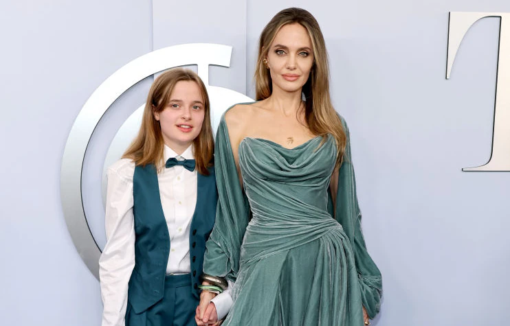Angelina Jolie and Brad Pitt’s daughter Vivienne, 15, makes Tony's debut after 'dropping dad's last name'