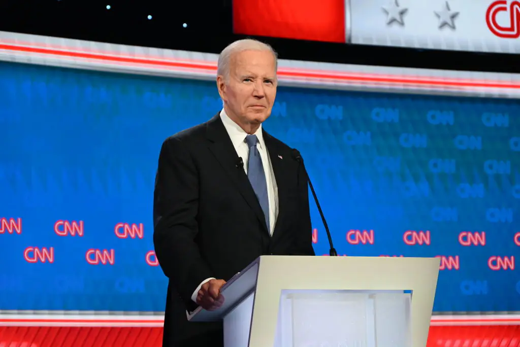 Joe Biden's ability to serve has been repeatedly called into question. Credit: Kyle Mazza/Anadolu via Getty Images