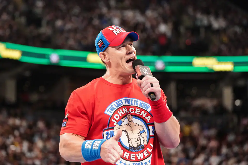 John Cena has wrestled every year in WWE since 2002. Credit: WWE/Getty