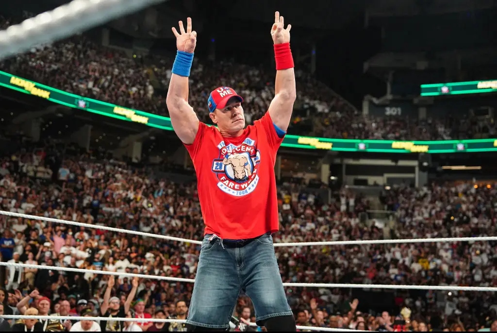 John Cena has announced his retirement. Credit: WWE/Getty