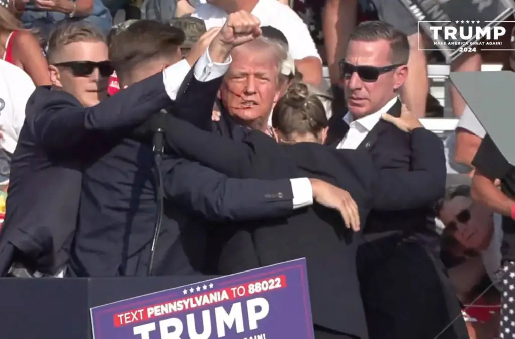 An attempt on Trump's life took place in Pennsylvania. Credit: Trump Campaign Office/Handout/Anadolu/Getty