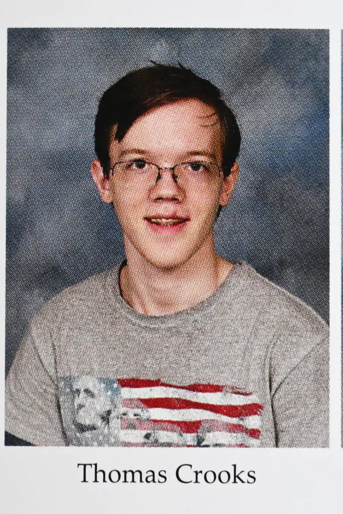 The shooter has been identified as Thomas Matthew Crooks. Credit: The Washington Post / Getty