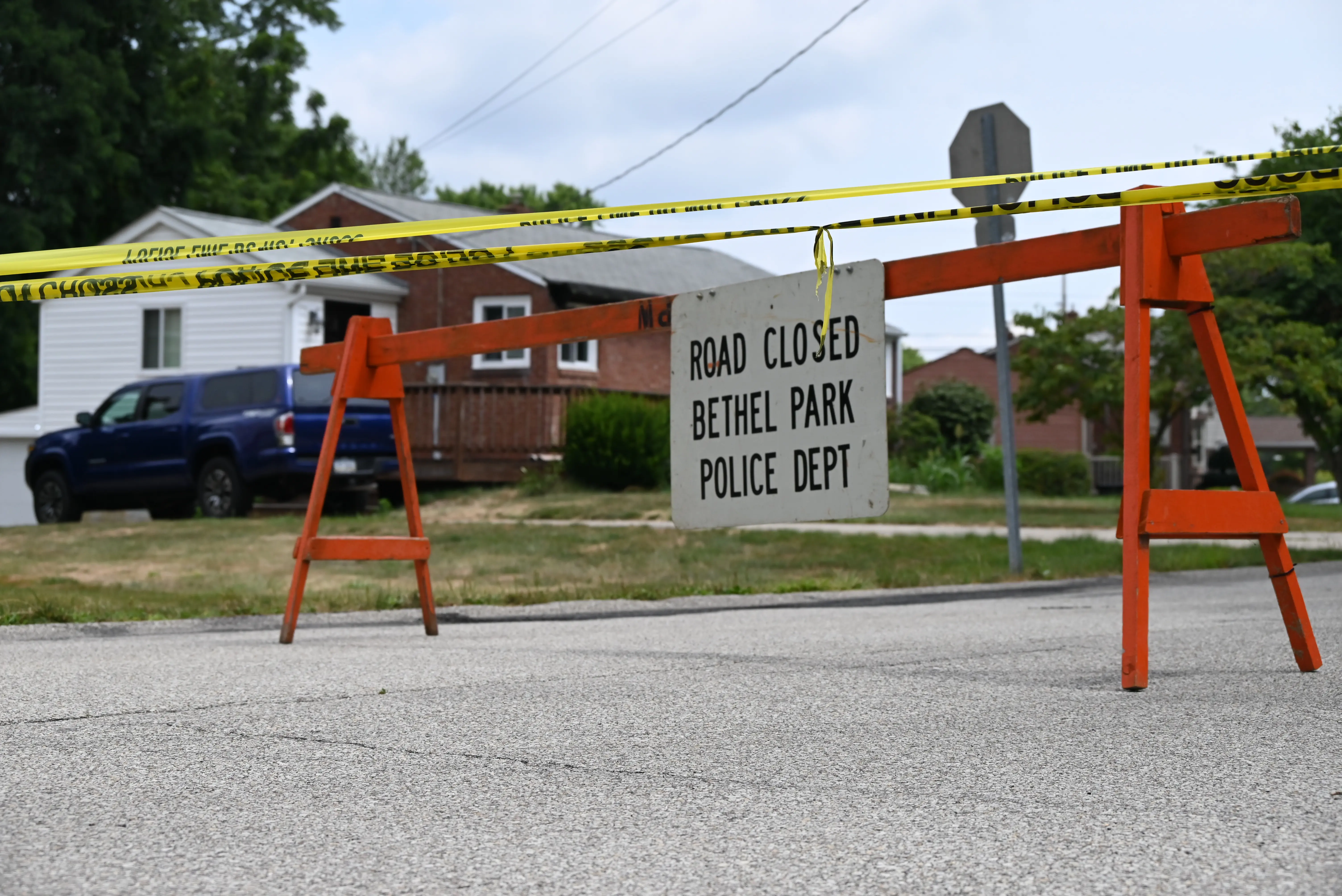 Investigations continue at the shooter's home. Credit: Anadolu / Getty