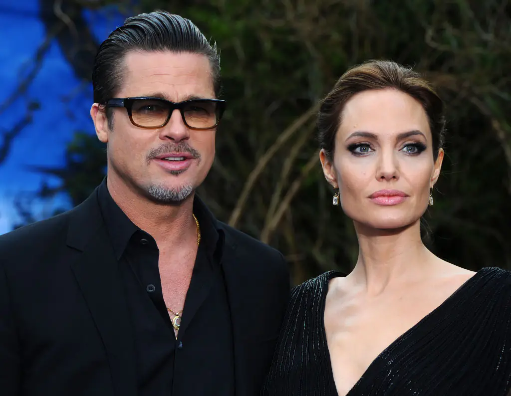 Brad and Angelina's divorce was very public. Credit: Anthony Harvey/Getty