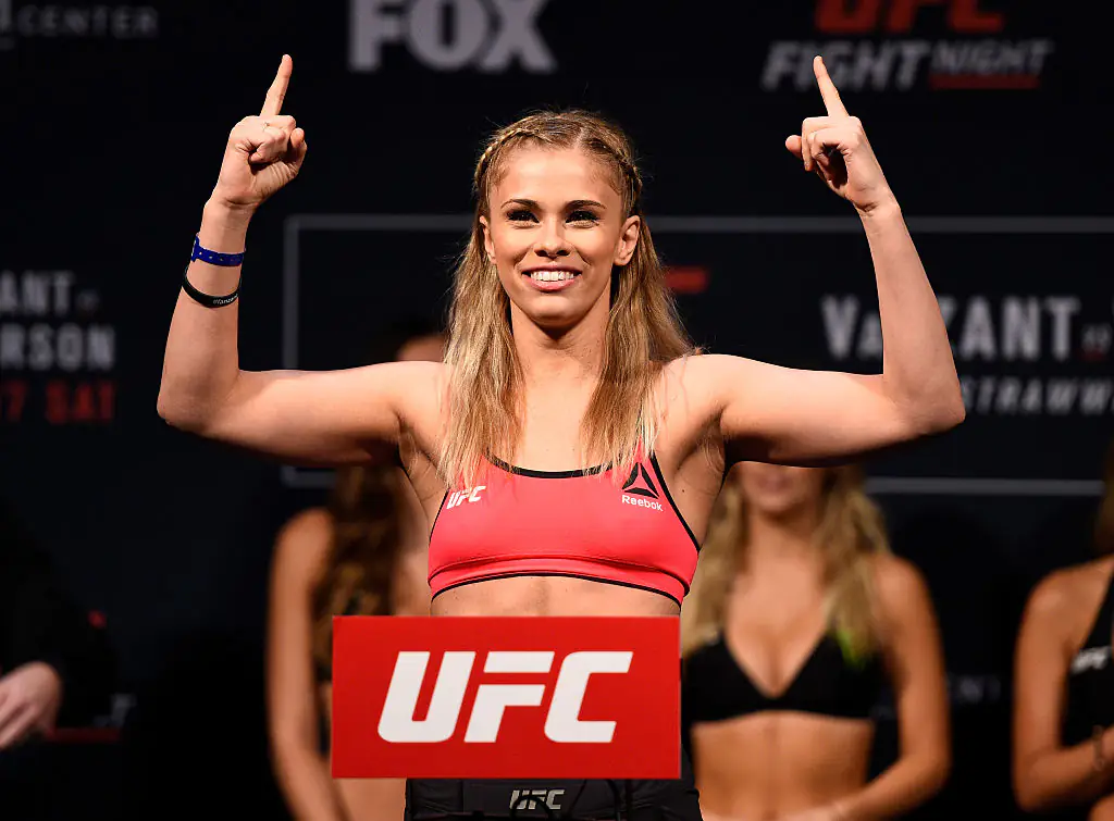 Paige's professional boxing debut match ended in a draw. Credit: Jeff Bottari / Getty