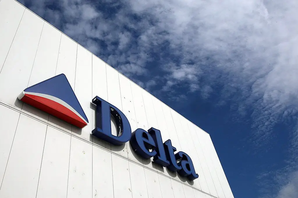 The global tech outage affected Delta flights. Credit: Mario Tama / Getty