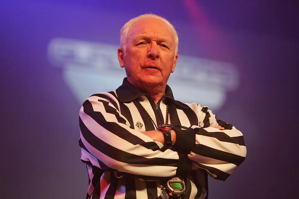 Legendary 'Gladiators' referee John Anderson has died