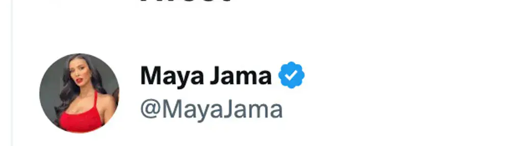 Jama confirmed that the dating rumors were untrue in a now-deleted post on X (formerly Twitter). Credit: X