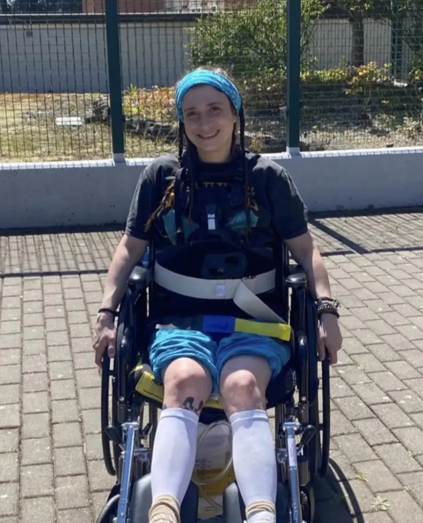 Drummond is paralyzed from the waist down. Credit: GoFundMe