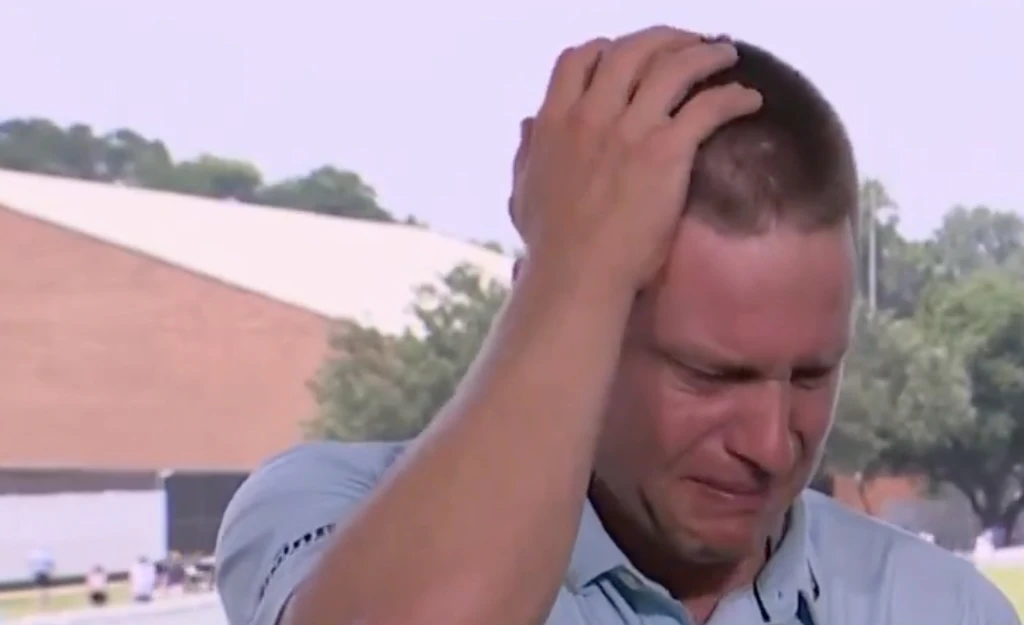Peter Malnati breaks down in tears remembering Grayson Murray