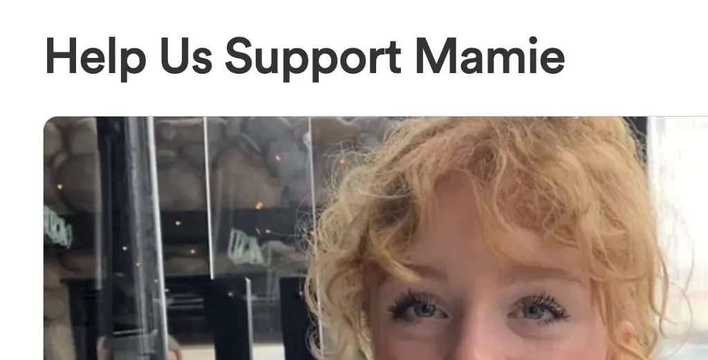 A GoFundMe has been launched to help support the star and her family. Credit: GoFundMe