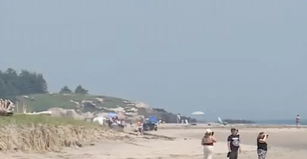 Woman swallowed by quicksand on Maine beach during walk with husband: 'Dropped like a rock'