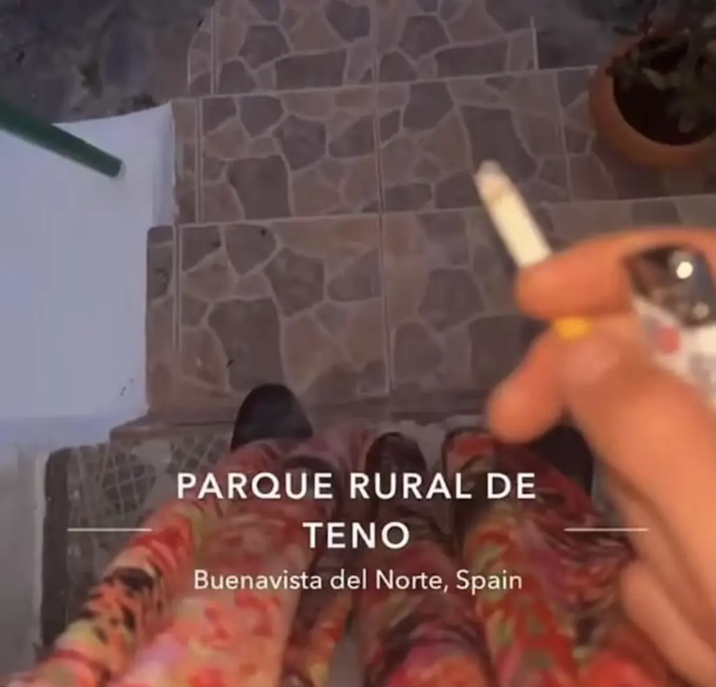 Jay Slater's final Snapchat shared hours before his disappearance. Credit: Snapchat