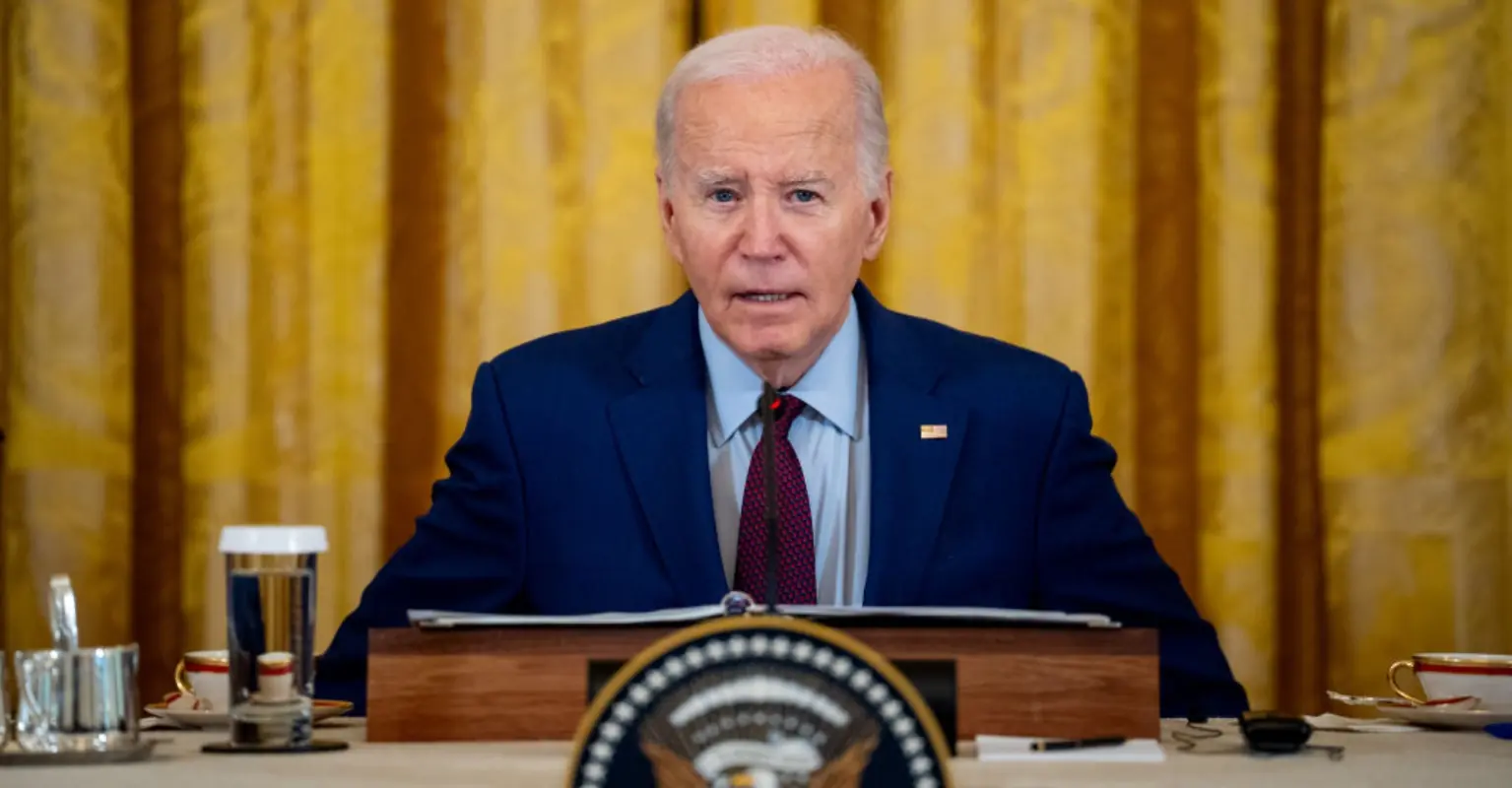 Joe Biden. Featured image credit: Andrew Harnik / Getty