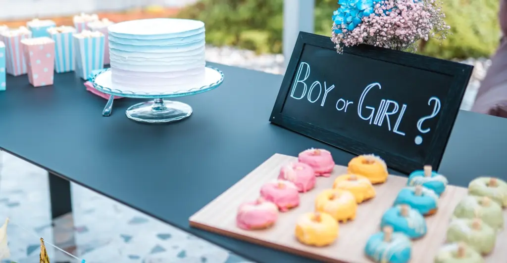 The couple held a gender reveal party for their new arrival. (stock image)Credit: AzmanL / Getty