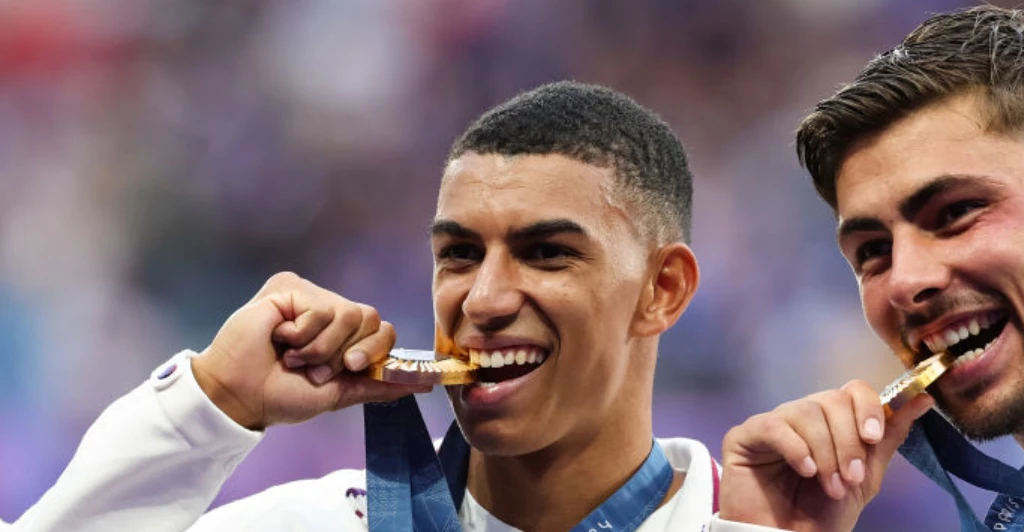 Real reason why athletes bite their medals at the Olympics