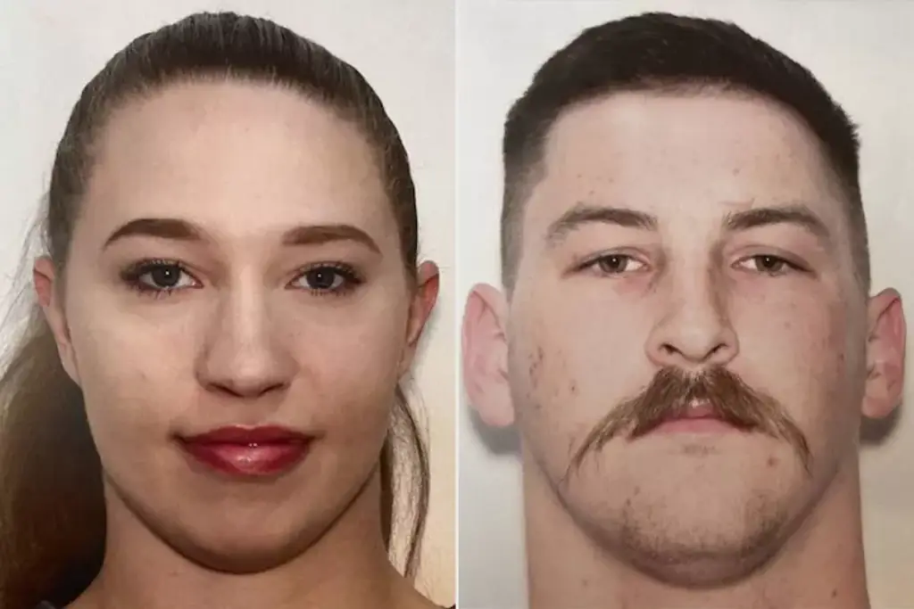 Raegan Anderson and Chandler Kuhbander. Credit: Hinesville Police Department
